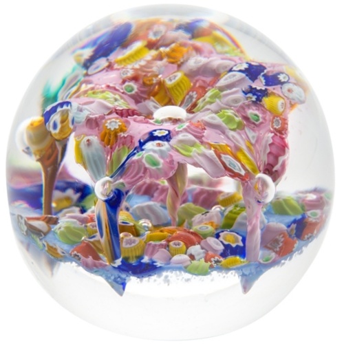 Paperweight Millefiori - Fingal's Cave Miniature by Caithness Glass