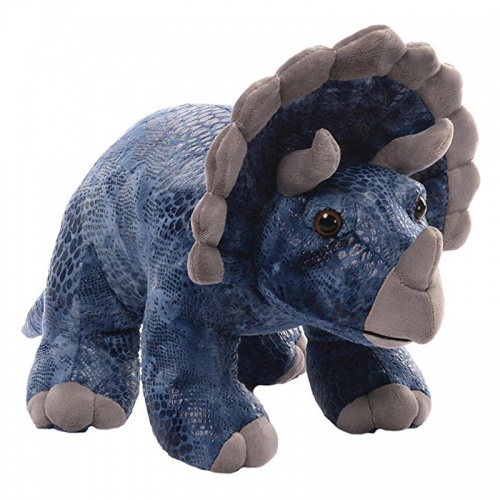large triceratops stuffed animal